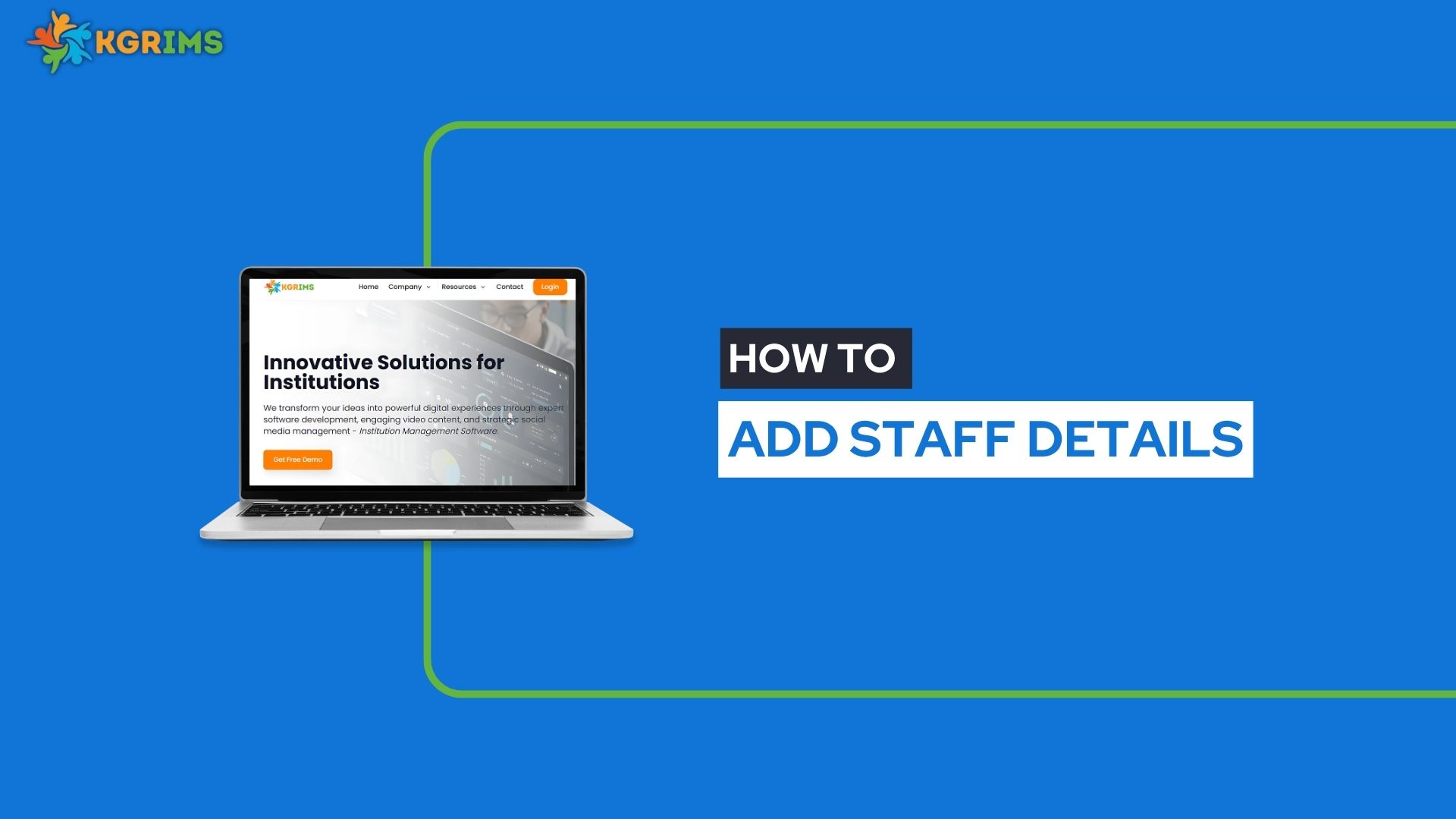 How to Add New Staff Using the KGRIMS Staff Dashboard – Step-by-Step Guide