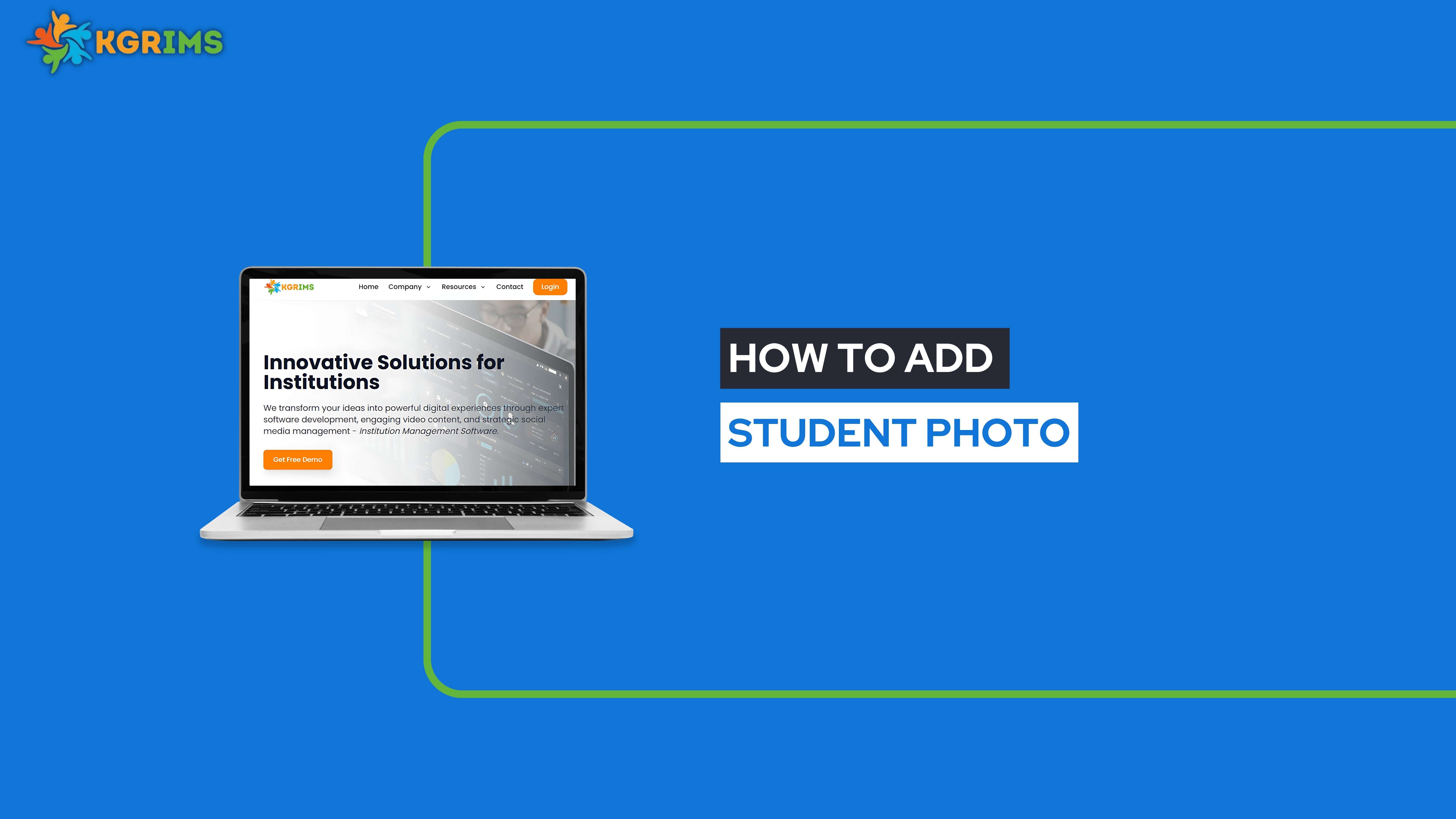 How to Add a Student Photo in KGRIMS – Step-by-Step Guide